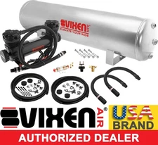 AIR SUSPENSION KIT/SYSTEM FOR TRUCK/CAR BAG/RIDE, DUAL HEAD COMPRESSOR, 5G TANK