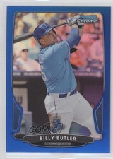 2013 Bowman Chrome Blue Refractor 200/250 Billy Butler #21 3q5