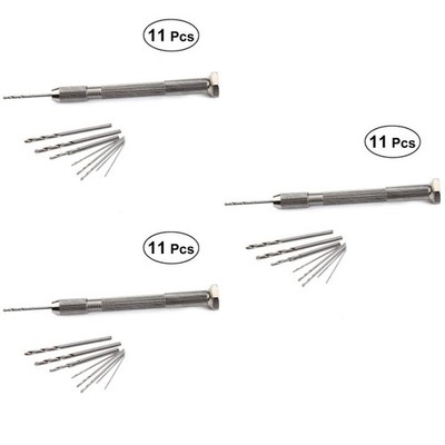  3 PCS Holzbearbeitungswerkzeuge Handbohrmaschinen Mit Schraubstock