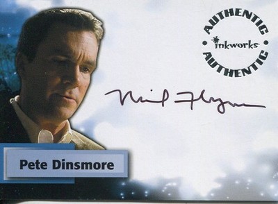 Smallville Staffel 3 Autogrammkarte A23 Neil Flynn als Pete Dinsmore