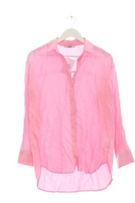 XSIDE Langarmhemd Damen Hemd Gr. DE 36 pink Casual-Look