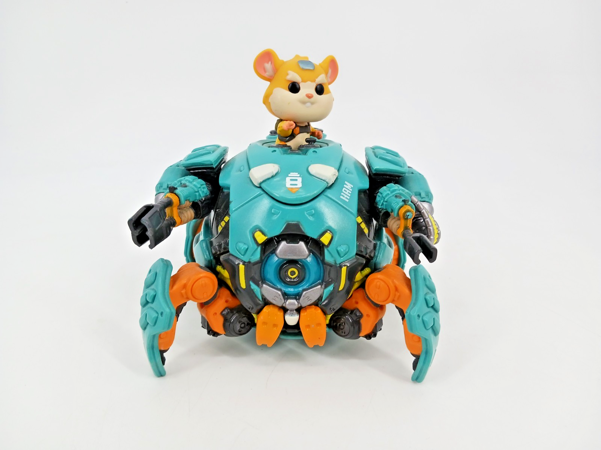 Funko Pop Wrecking Ball & Hammond Hamster #488 Overwatch Loose