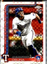 Alejandro Osuna 2025 Topps Chrome Update #USC174 X-Fractors Rookie