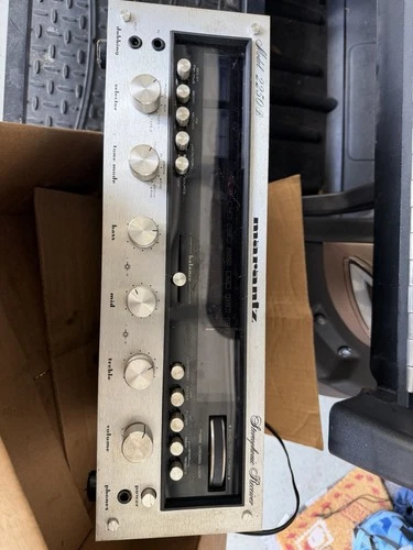 Marantz Model 2250b Vintage Stereo Receiver Silver Face Classic Analog Tuner