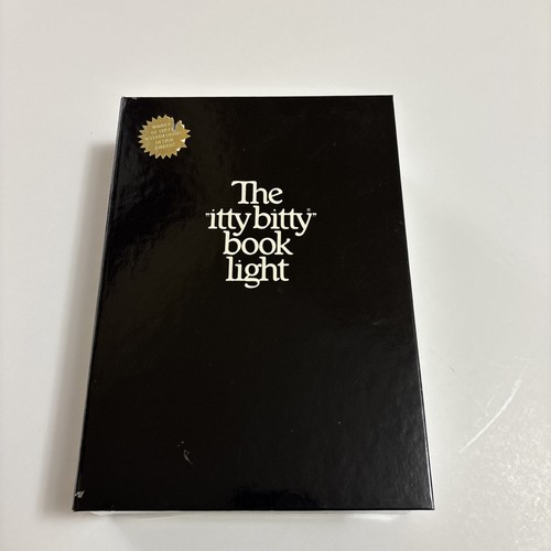 Zelco The “itty bitty” Book Light 1982 With Original Packaging Works
