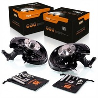 2X RadlagergehäUse Komplett Hinten FüR Skoda Octavia Ii (1Z) 2004-2013 /32Mm/