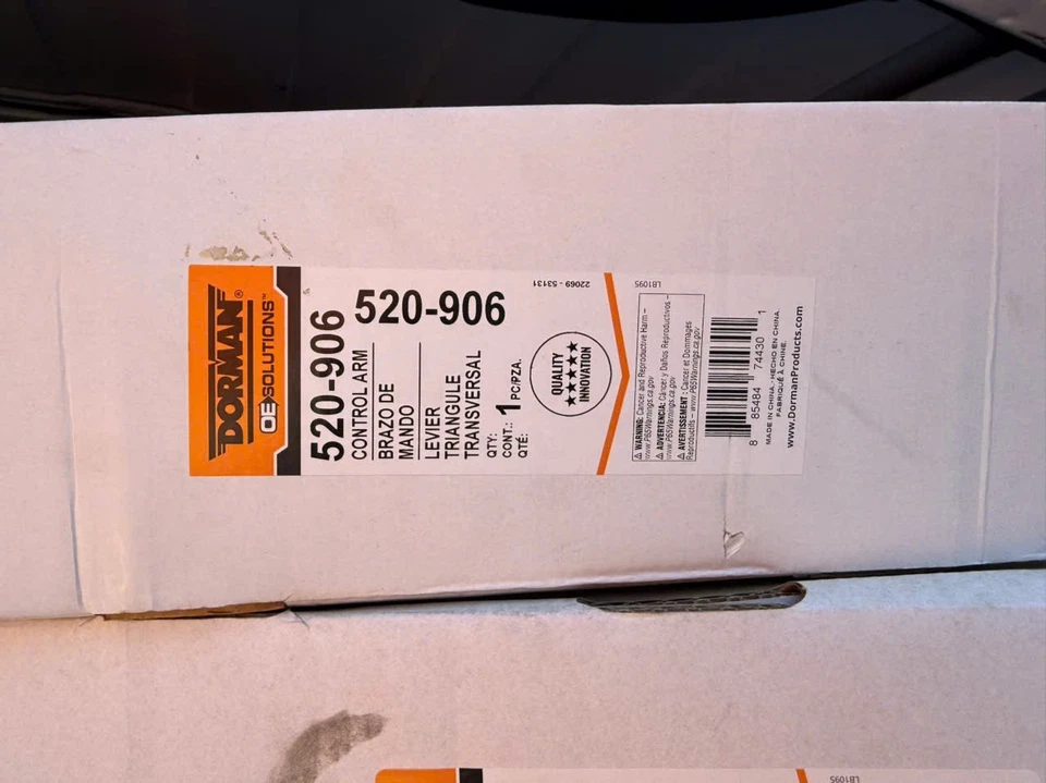 Brazo de control de suspensión Dorman 520-906 para Chevrolet Impala 14-20 Foto 2 de 2