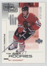 2002-03 Upper Deck Top Shelf 737/1125 Shawn Thornton #108 Rookie RC 1r5