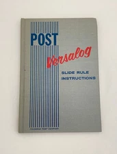 Post Versalog Slide Rule Instructions Engineering 1951-62 Frederick Post Co.