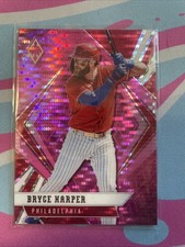 2021 Panini Chronicles - Phoenix Bryce Harper #10 Pink Pulsar