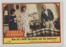 1978 Topps Three's Company Stickers …Now let's move the couch into bathroom! 4g8