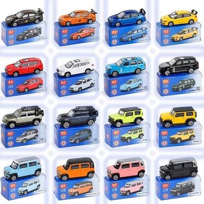 1:64 1:52 1:48 Cars Model Toy Alloy Diecast Subaru Forester WRX STI Suzuki Jimny
