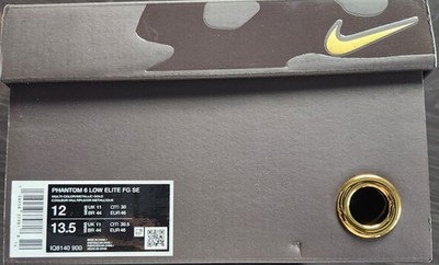 Nike Phantom 6 Low Elite FG X Cactus Jack Travis Scott - size 11 