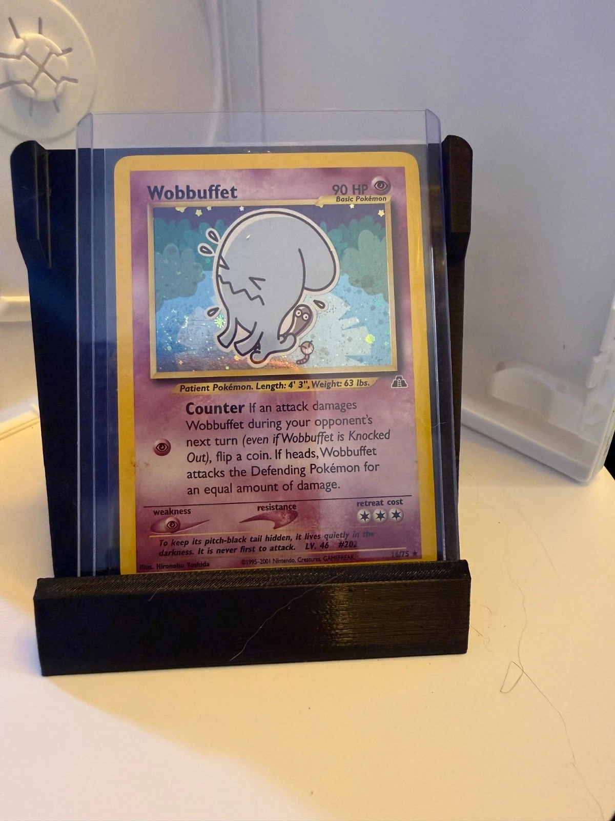Wobbuffet Holo Pokemon Neo Discovery 16/75