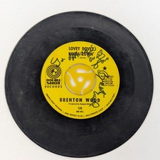 1968 Brenton Wood Lovey Dovey Kinda Lovin' Double Shot 45 RPM Soul AUTOGRAPHED
