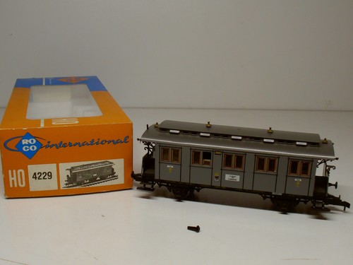 ROCO Spur H0 4210 Personenwagen 2685 KPEV 4. Klasse grau 1:87 in EVP 4229 | Condition: Gebraucht