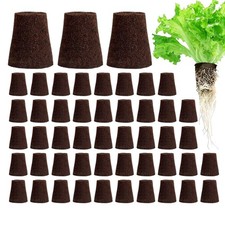 50PCS Square Grow Sponges Seed Starter Pod Kit Seed Hydroponics Accessories 0.38 per sponge