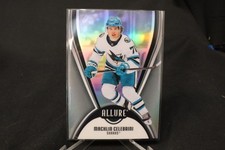 2025-26 Upper Deck Allure Macklin Celebrini Black Rainbow #71 Sharks