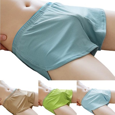 Freizeitkleidung bequem Schlaf atmungsaktiv Unterwäsche klassische Badehose 5 % Elasthan