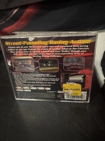 Metropolis Street Racer (Sega Dreamcast, 2001) CIB Complete w/Manual 
