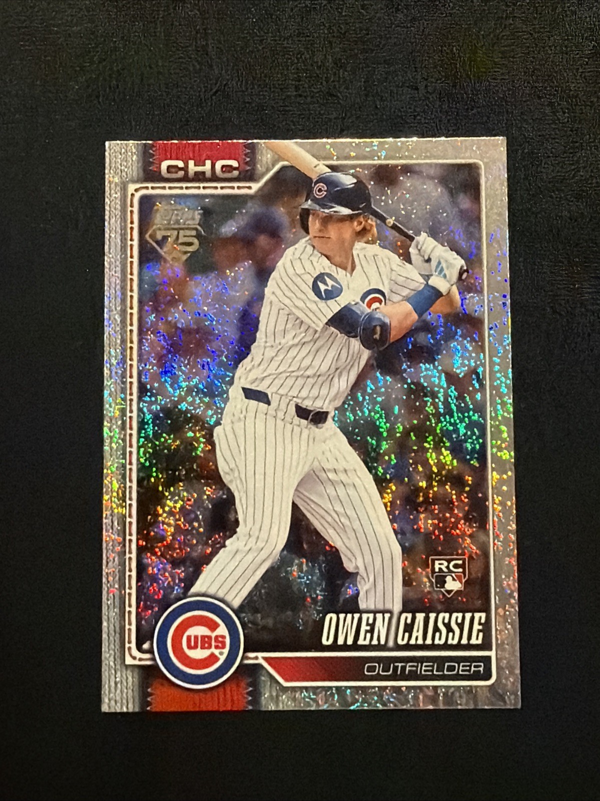 2026 Topps Series One - Sandglitter Foil Owen Caissie (RC) #233