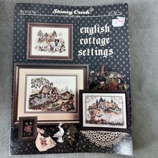 Stoney Creek English Cottage Settings Counted Cross Stitch Chart Multiple Design