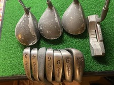 Mens Golf Set Steel Shafts 3 Woods 7 Irons plus Putter