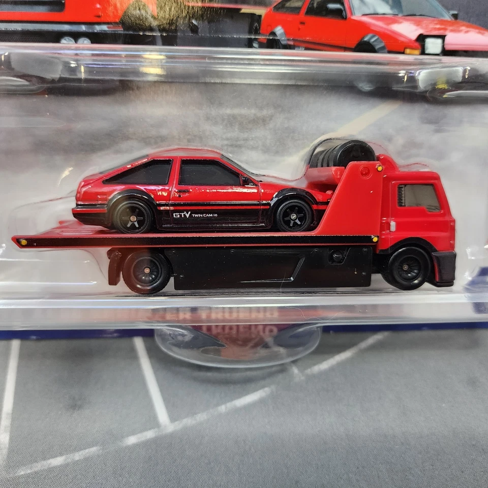 Toyota AE86 Trueno & Fleet Street * 2025 Hot Wheels Team Transport Case H - Image 2 of 3