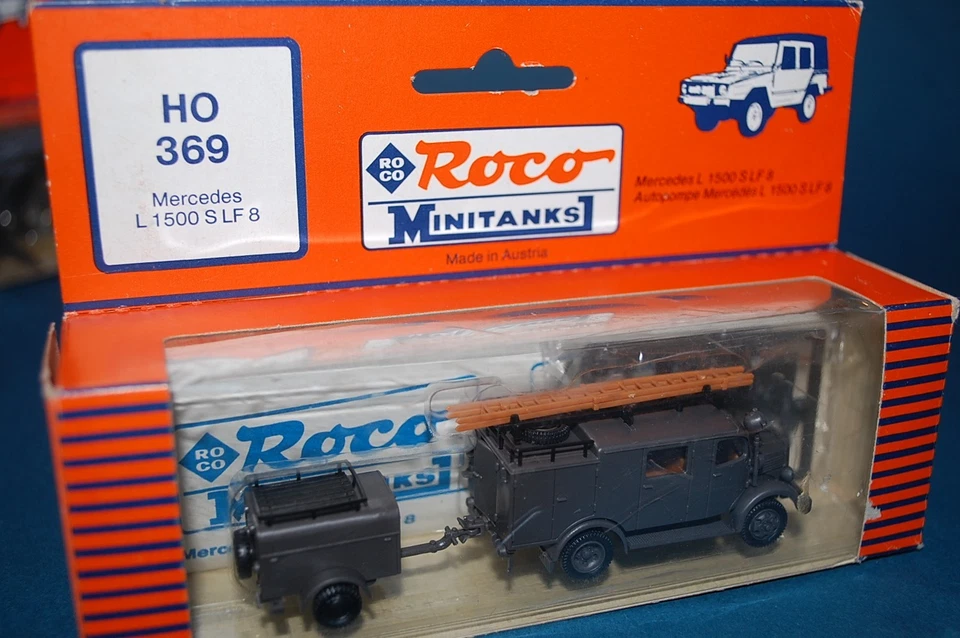 Roco Minitanks 369 - Mercedes L 1500S LF8 scala  1/87 - Immagine 2 di 3
