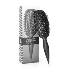 Candy Brush Curl Defining Vented Hair Brush for Effortlessly Detangling Shapi...