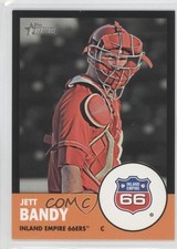 2012 Topps Heritage Minor League Edition Black Border 53/96 Jett Bandy #89 4l3