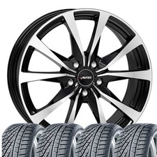 4 Winterräder Winter  Kompletträder für Skoda Karoq Superb 7x18 Brixen SWP 215/5