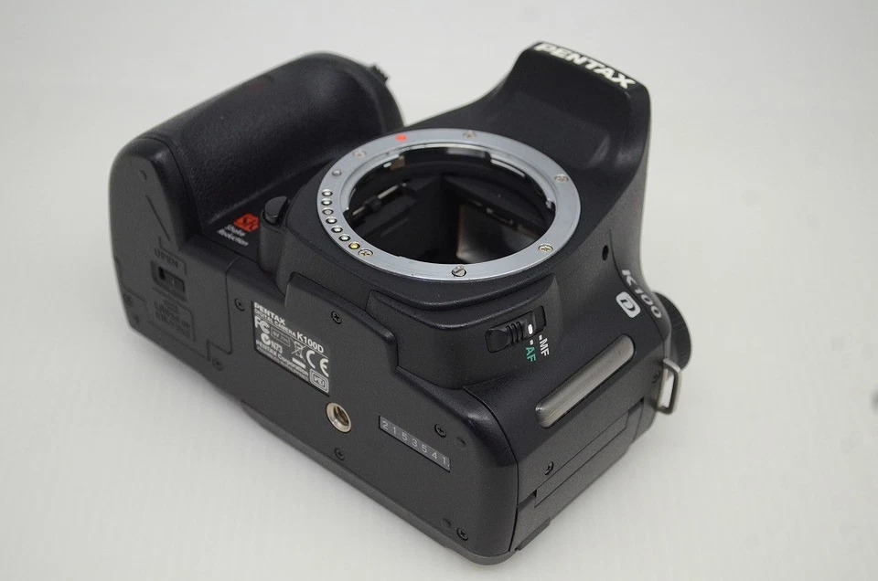 PENTAX K100D 6.1MP Digital Camera Black Body w/ 18-55mm AL Lens #251023r - Image 4 of 4