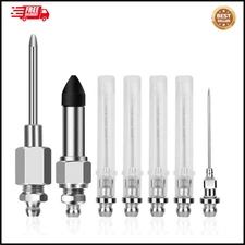 Grease Gun Needle Tip Kit 7 Pcs,Bearing Needle Nozzle Fitting Injector Tool