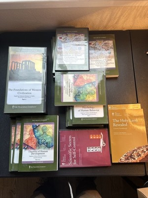 The Teaching Company Lot Of The Great Courses College Dvd Assorted