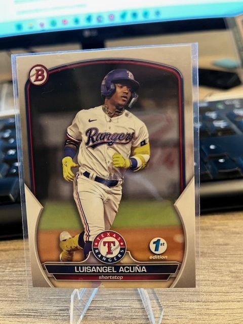 2023 Bowman 1st Edition - Luisangel Acuna #BPPF-104 (RC)