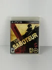 The Saboteur PS3 (Sony PlayStation 3 PS3, 2009) Complete CIB Mint Disc