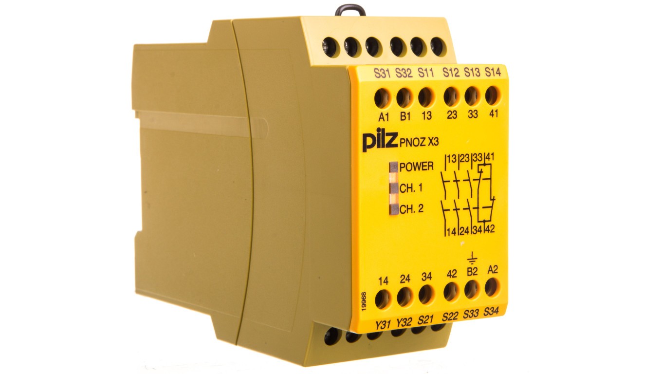 Safety Relay 3N/O 1N/C PNOZ X3 24VDC/24 VAC 774310