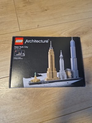 LEGO ARCHITECTURE: New York City (21028), mit Anleitung, vollständig