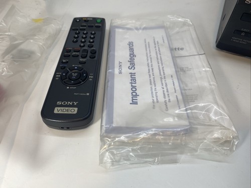 Sony SLV-478 VCR 4 Head VHS Tape Player Recorder With Remote Tape CLEAN - Picture 4 of 12