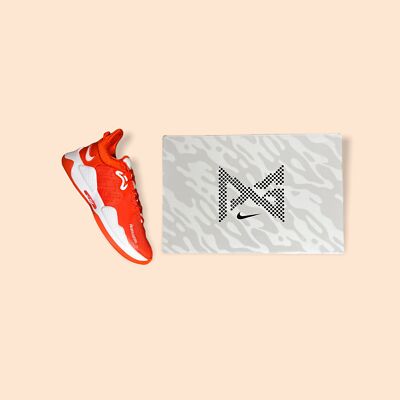 Nike PG 5 TB Promo Team Orange, White DM5045-802 