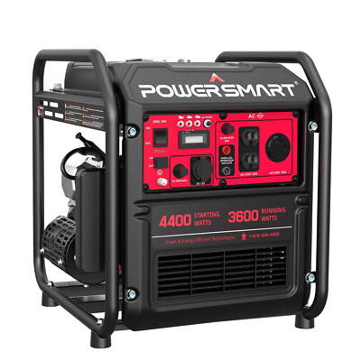 4400W Gasoline Inverter Generator, EPA Compliant, 68.8 lbs, Outdoor/Home Use