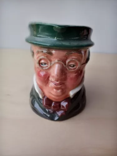 Royal Doulton MEDIUM 3.5" Character Toby Mug Mr Pickwick Vintage England NEW