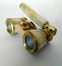 Binocular Antique Brass Monocular Binocular Telescope Vintage Nautical