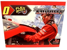 2017 GARRETT SMITHLEY #0 FLEX SHOT JD MTSPRT XFINITY NASCAR RACING POSTCARD