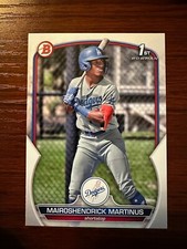 2023 Bowman Paper Base #BP-55 Mairoshendrick Martinus - Los Angeles Dodgers