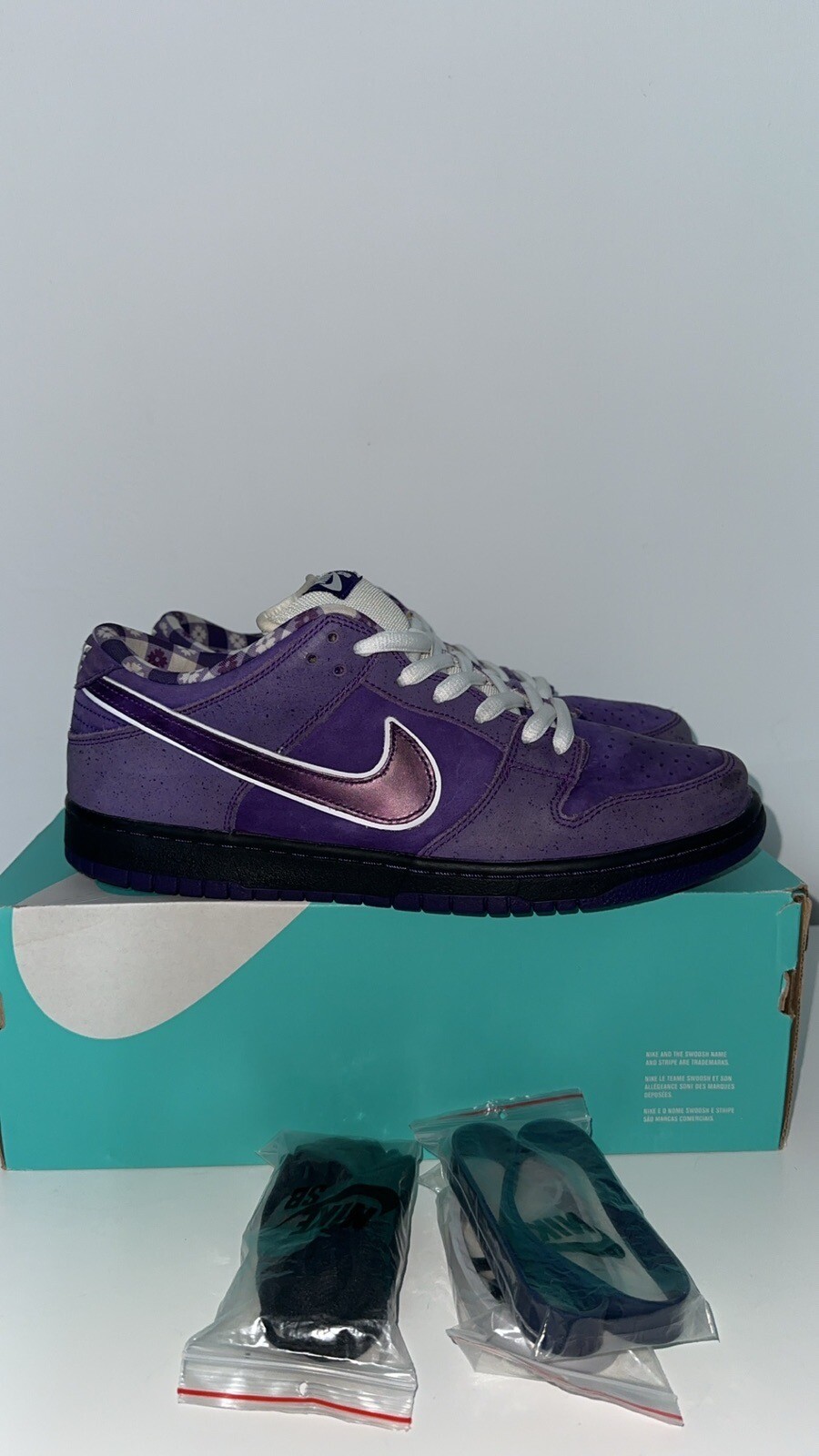 UK 10 Nike SB Dunk LowPurple Lobster eBay