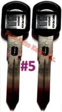2 NEW GM Double Sided VATS Ignition Key #5 UNCUT V.A.T.S B82-P5 - MADE IN USA
