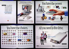 Apple Macintosh PC Computer AppleCD 300 CD-Rom 1993 Print Magazine Ad Poster