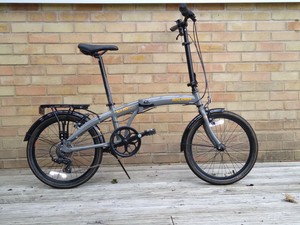 raleigh evo 7 unisex adults folding bike